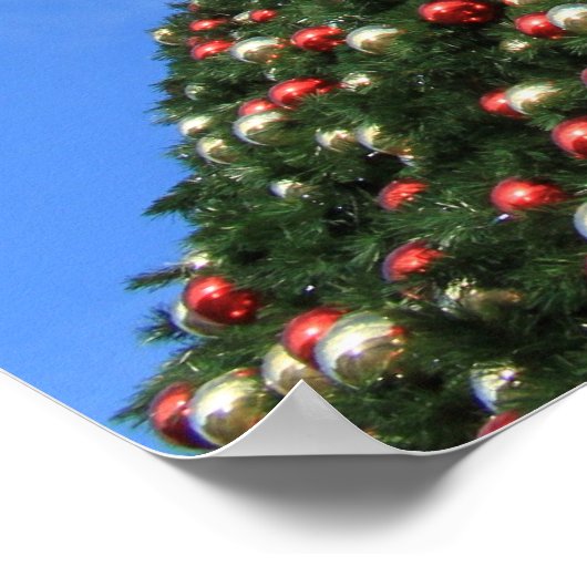 's Werelds grootste kerstboom. Poster (Hoek)