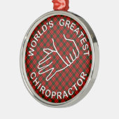 's Werelds grootste kerstsieraad Metalen Ornament (Links)