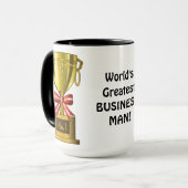 's Werelds grootste koffie-mok voor zakelijke mann Mok (Voorkant links)