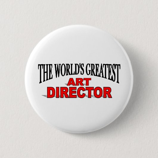 's Werelds grootste kunstdirecteur Ronde Button 5,7 Cm (Voorkant)
