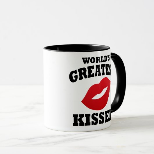 's Werelds grootste kusser Mok (Voorkant rechts)