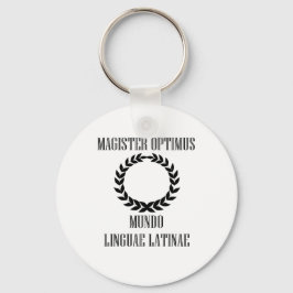 's Werelds grootste Latijnse leraar (mannen) Sleutelhanger