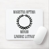 's Werelds grootste Latijnse leraar (Vrouw) Muismat (Met muis)