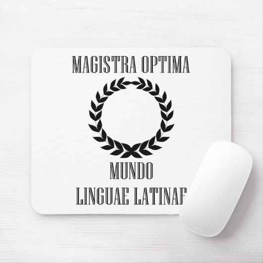 's Werelds grootste Latijnse leraar (Vrouw) Muismat (Met muis)