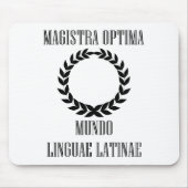 's Werelds grootste Latijnse leraar (Vrouw) Muismat (Voorkant)