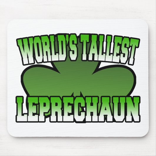 's Werelds grootste Leprechaun Mousepad Muismat (Voorkant)
