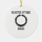 's Werelds grootste leraar (mannen) Keramisch Ornament (Voorkant)