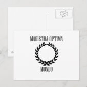 's Werelds grootste leraar (Vrouw) Briefkaart (Voorkant / Achterkant)