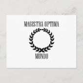 's Werelds grootste leraar (Vrouw) Briefkaart (Voorkant)