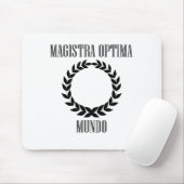 's Werelds grootste leraar (Vrouw) Muismat (Met muis)