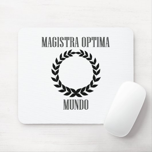 's Werelds grootste leraar (Vrouw) Muismat (Met muis)