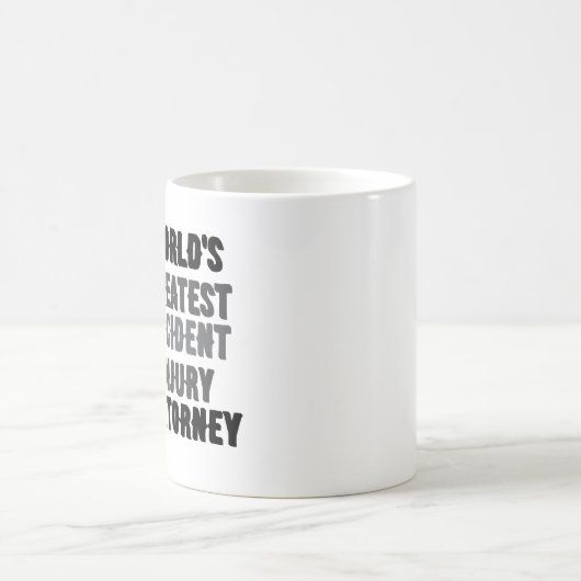 's Werelds grootste letselschade advocaat Koffiemok (Center)