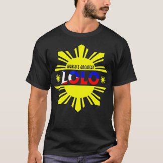 's Werelds grootste Lolo Filipino Grandpa Filippij T-shirt