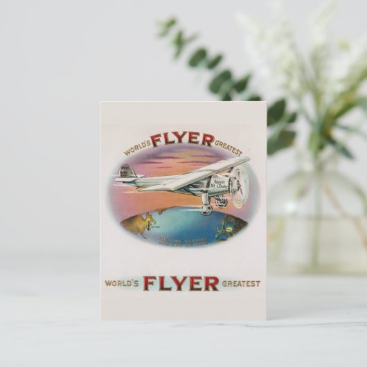 's Werelds grootste  lyer-geest van St. Louis Briefkaart (Staand voorkant)