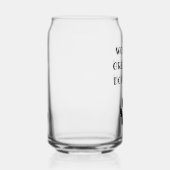 's Werelds grootste maatstaf voor mam op maat Blikvorm Glas (Rechts)