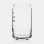 's Werelds grootste maatstaf voor mam op maat Blikvorm Glas (Links)