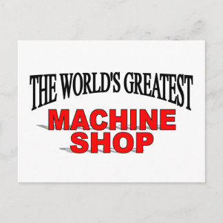 's Werelds grootste machinewinkel Briefkaart
