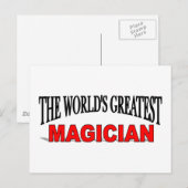 's Werelds grootste magiër Briefkaart (Voorkant / Achterkant)