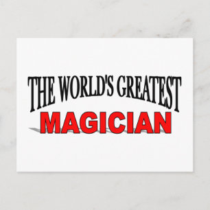 's Werelds grootste magiër Briefkaart