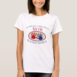 's Werelds grootste mam gaat naar beneden! T-shirt
