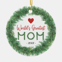 's Werelds grootste mam-gepersonaliseerde versieri