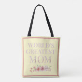 's Werelds grootste mam Tote Bag (Achterkant)