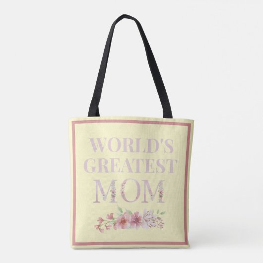 's Werelds grootste mam Tote Bag (Achterkant)