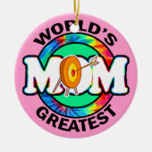 's Werelds grootste mama; Archery Keramisch Ornament (Voorkant)