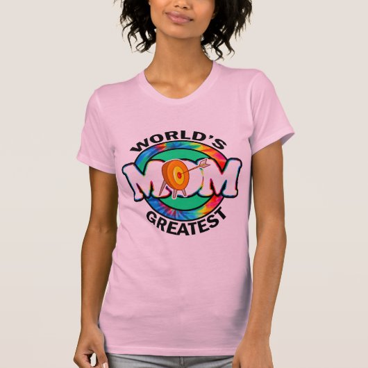 's Werelds grootste mama; Archery T-shirt (Voorkant)