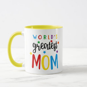 's Werelds grootste mama - Colorful Tea Coffee Mok