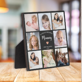 's Werelds Grootste Mama Fotocollage Modern Fotoplaat