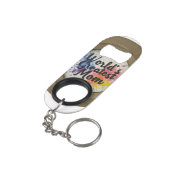 'S Werelds Grootste Mama Mini Bottle Opener Sleute Flessenopener (Achterkant Gekanteld)