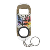 'S Werelds Grootste Mama Mini Bottle Opener Sleute Flessenopener (Achterkant)