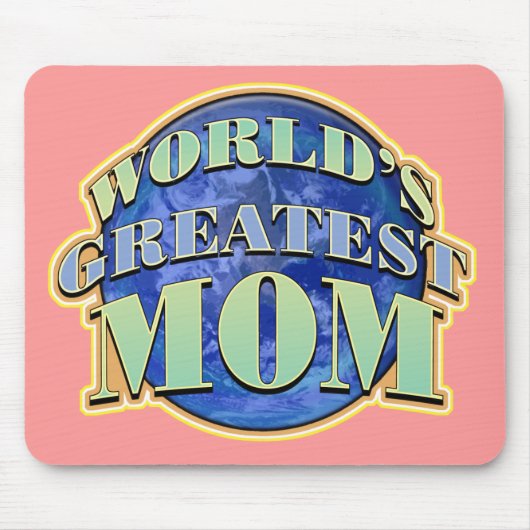 's Werelds grootste mama Mousepad Muismat (Voorkant)