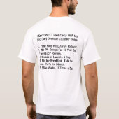 's Werelds grootste mama! T-shirt (Achterkant)