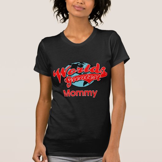 's Werelds grootste mammie T-shirt (Voorkant)