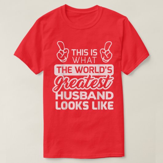 's Werelds grootste man beste man ooit T-shirt (Design voorkant)