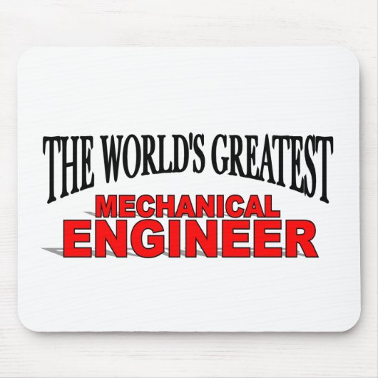 's Werelds grootste mechanische ingenieur Muismat (Voorkant)