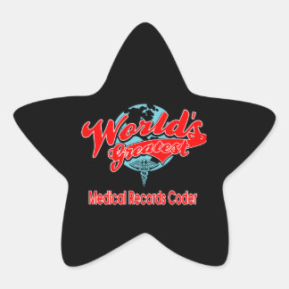's Werelds grootste medisch registratiehouder Ster Sticker