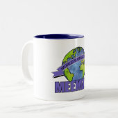 's Werelds grootste MeeMaw Tweekleurige Koffiemok (Voorkant links)