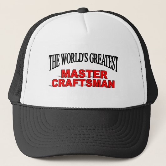 's Werelds grootste meesters ambachtsman Trucker Pet (Voorkant)