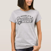 's Werelds grootste Mema T-shirt (Voorkant)