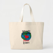 's Werelds grootste Mimi-hart Grote Tote Bag (Voorkant)