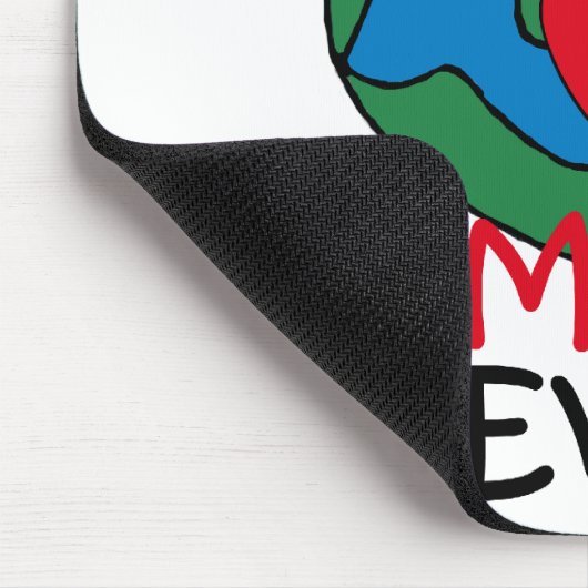 's Werelds grootste Mimi-hart Muismat (Hoek)