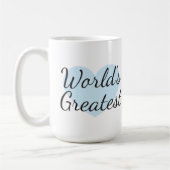 's Werelds Grootste Moeder (15 oz) Koffie Mok (Links)