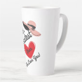 'S Werelds Grootste Moeder Grote Latte Mok (Rechterhoek)