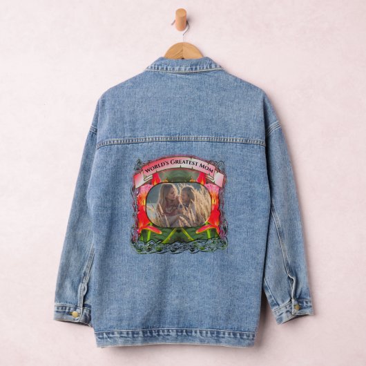 's Werelds Grootste Moeder Vallarta Beauty 1583 Denim Jacket (Hangar)
