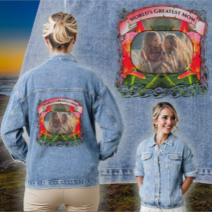 's Werelds Grootste Moeder Vallarta Beauty 1583 Denim Jacket