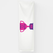 's Werelds grootste Moederdag 2.5x8 vinylbanner Spandoek (Verticaal)