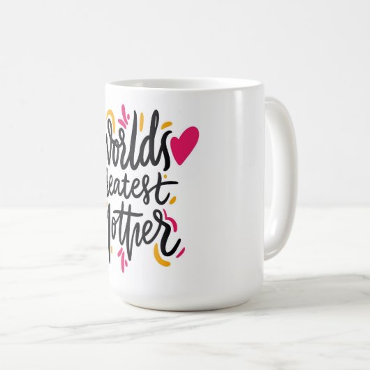 's Werelds grootste Moederdag koffie-Mok Koffiemok (Voorkant rechts)